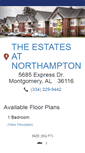 Mobile Screenshot of estatesatnorthampton.com